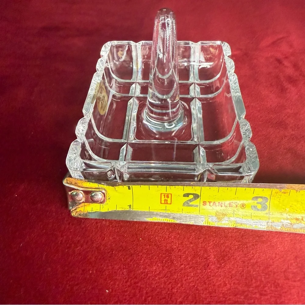 Elegant RCR Clear Royal Crystal Rock Ring Holder from Italy - Picture 6 of 8